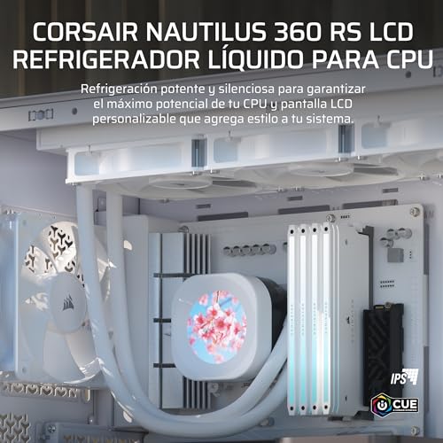 Corsair Nautilus 360 RS refrigeración líquida para eliminar el calor y ruido en procesadores AIO 2