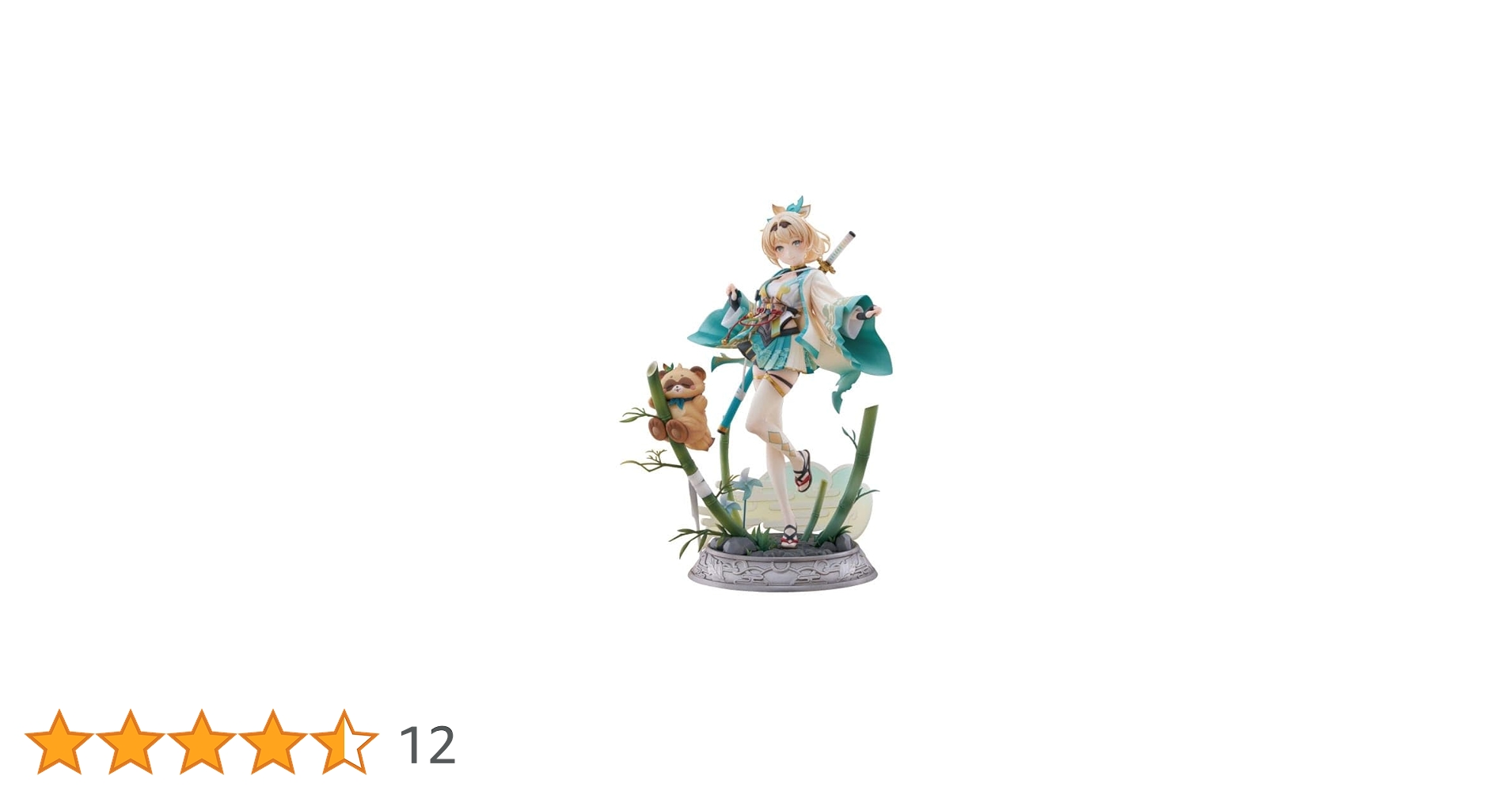 ホロライブプロダクション 風真いろは 1/7 完成品フィギュア[クレーネル] 中古】(本体B+/箱B)ホロライブプロダクション 風真いろは 1/7