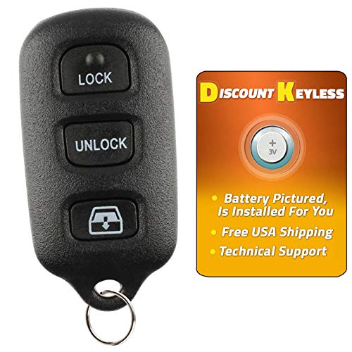 Discount Keyless Replacement Key Fob Car Remote Compatible with HYQ12BBX, HYQ12BAN, HYQ1512Y