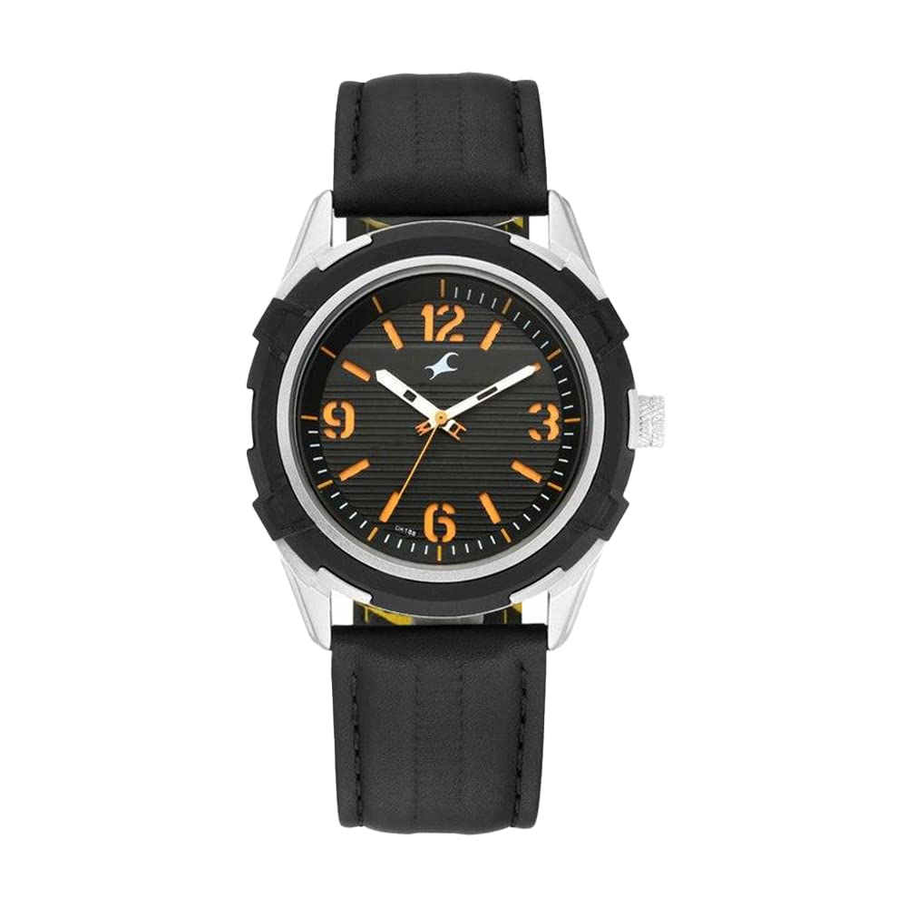 Fastrack Men Leather Autumn-Winter 20 Analog Multicolor Dial Watch-3225Kl01/Np3225Kl01, Band Color-Black (B08D3PKVCD) Amazon Price History, Amazon Price Tracker