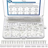 580 Stück JST-XH Stecker Kit, PH 2.0 2/3/4/5/6-poliges JST Adapter Männlich und Stecker Buchse, Adapterkabel,2,54 mm Weiblich Metall Pin Verbinder, Adapter F-066-580PCS