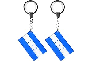 Honduras Keychain with Two-Pack for Pride and Patriotism