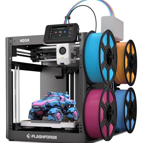 Impresora 3D Flashforge Adventurer 5X con Impresión Multicolor,