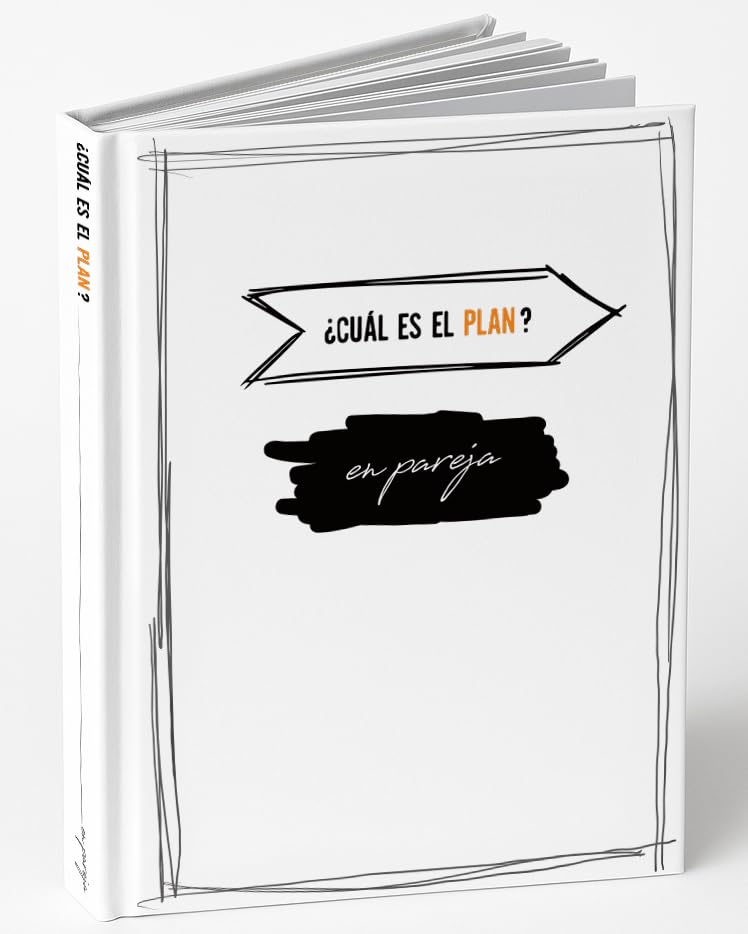 Libro de retos para parejas | 50 desafíos con rasca | Regalo original para enamorados | Tapa dura y cartón grueso | “Cuál es el Plan” | Sorprende con planes atrevidos