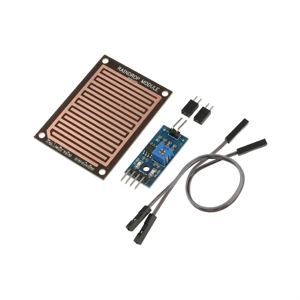 Rain Sensor Module | Rainfall Detection Sensor for Arduino, ESP32, Raspberry Pi, Smart Irrigation & IoT Weather Monitoring Projects-image-11