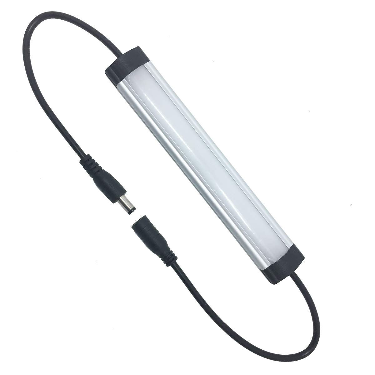 Litever 6 Inches Under Cabinet Light Bar for Small Cabinets, 12VDC, 2.5W, 3000K Warm White,with Mounting Clips, Screws, Self-Adhesive Pads. Compatible LL-008 Series -(2-Pack-3000K)