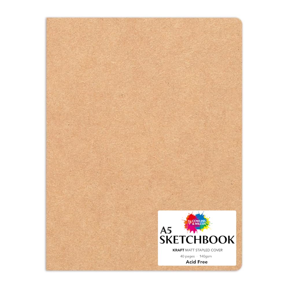 Cowling & Wilcox Undefined Kraft Matte College Sketchbook (A5)