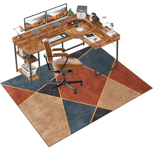 Tapis de chaise de bureau 150x180 cm pour sol dur