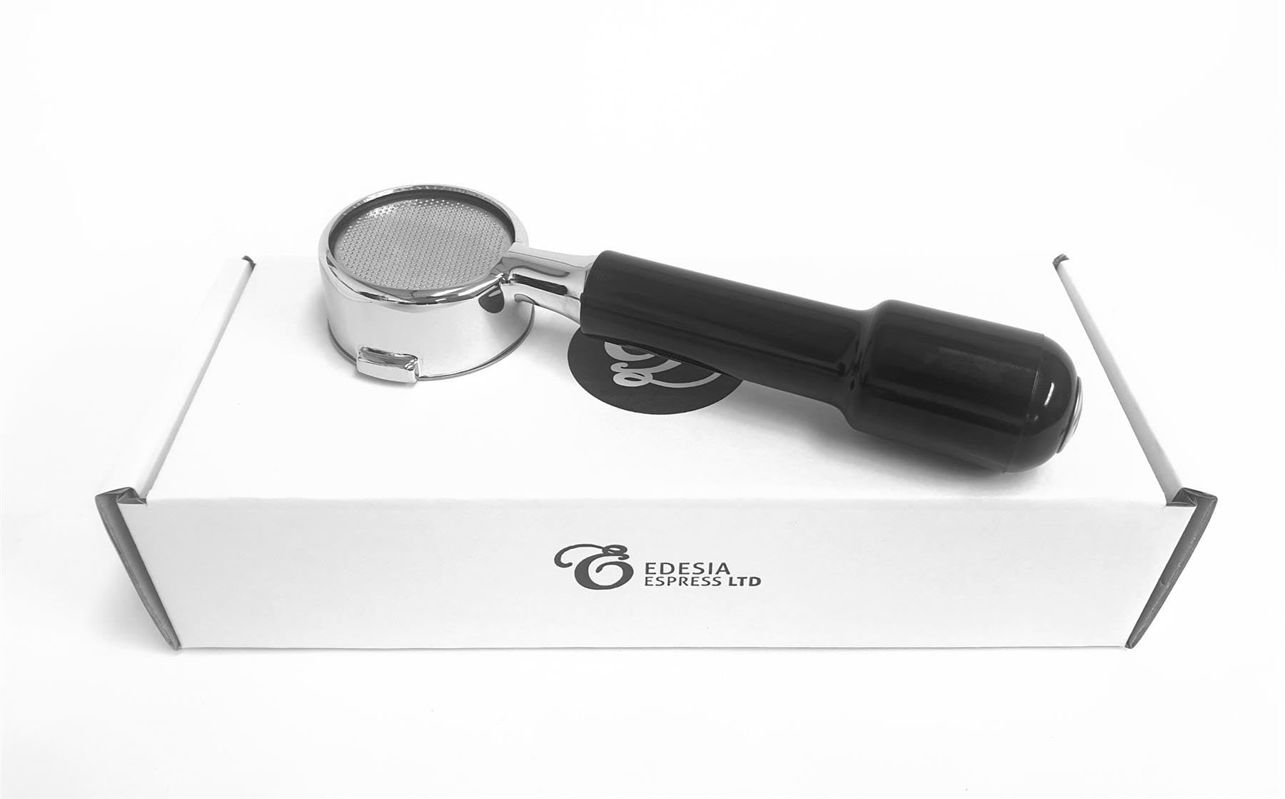 Bezdenny nagi portafilter do ekspresów do espresso GAGGIA 53 mm, kosz 14 g - - V2 - od EDESIA ESPRESS