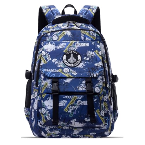 Image of Tinytot 30 Litre Waterproof School Backpack Bags for Women - Large 19 Inch Laptop Bag for Boys &Girls 12+ Years, College Bag for Girls and Boys, Men, Women - Ideal for Office, Travel, School, College