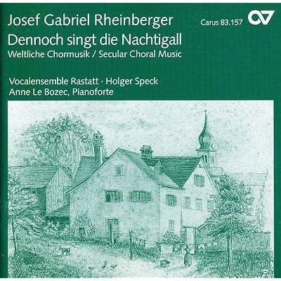 Dennoch Singt Die Nachtigall: Secular Choral Music