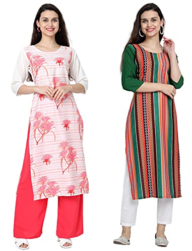 Image of Women's Crepe Regular Kurta