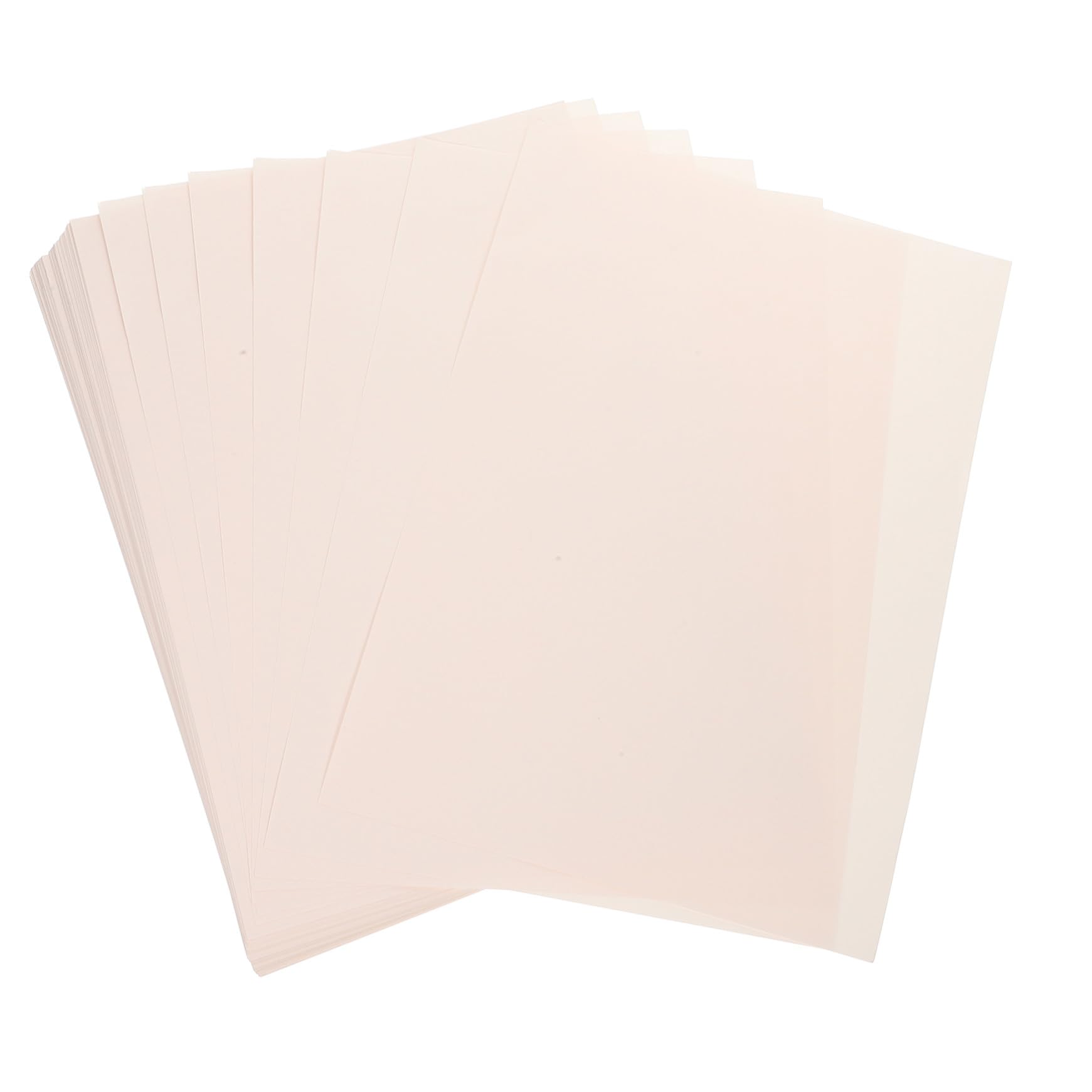 HOMSFOU 100 Stück Sublimationspapier Dickes Transferpapier für T Shirts Textilien für Wärmeübertragungen und Chemiefasern