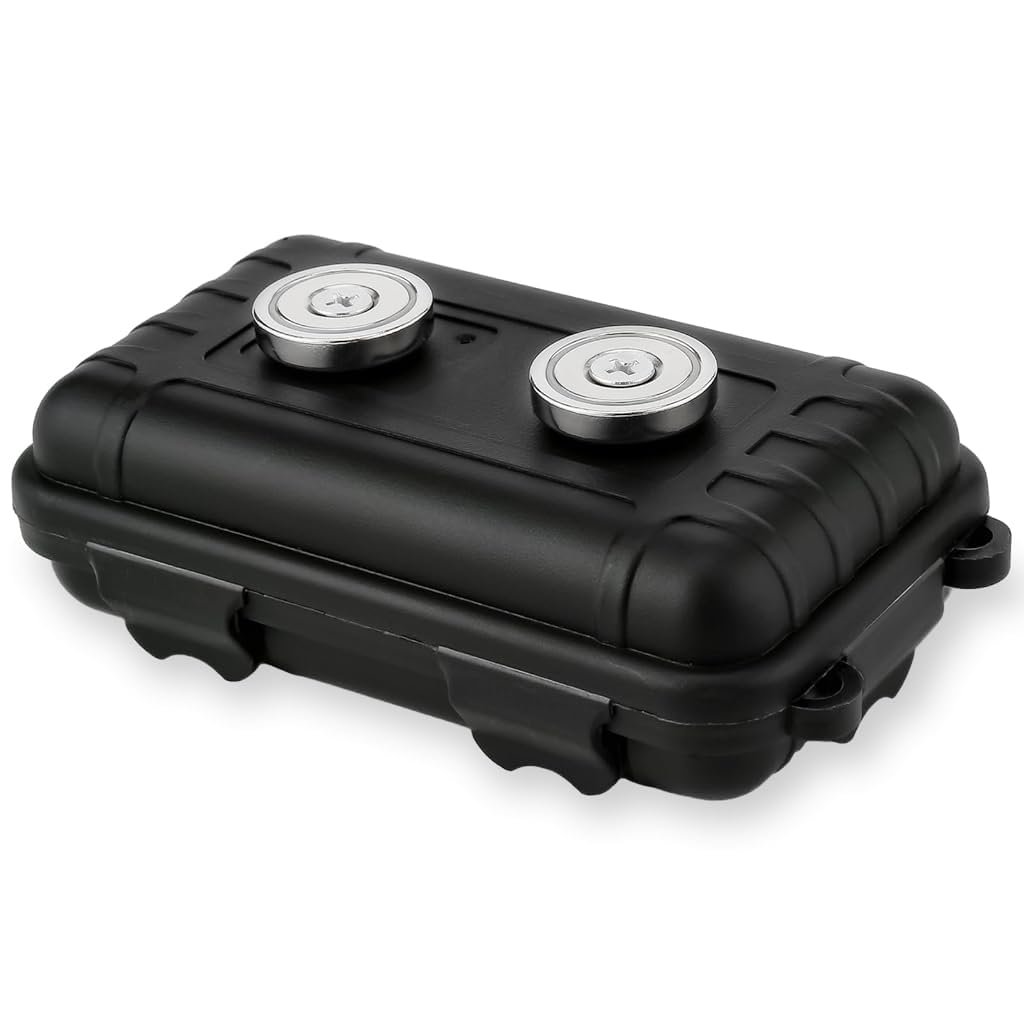 ZIBUYU® Magnetic Tool Box Portable Hard Shell Utility Box with