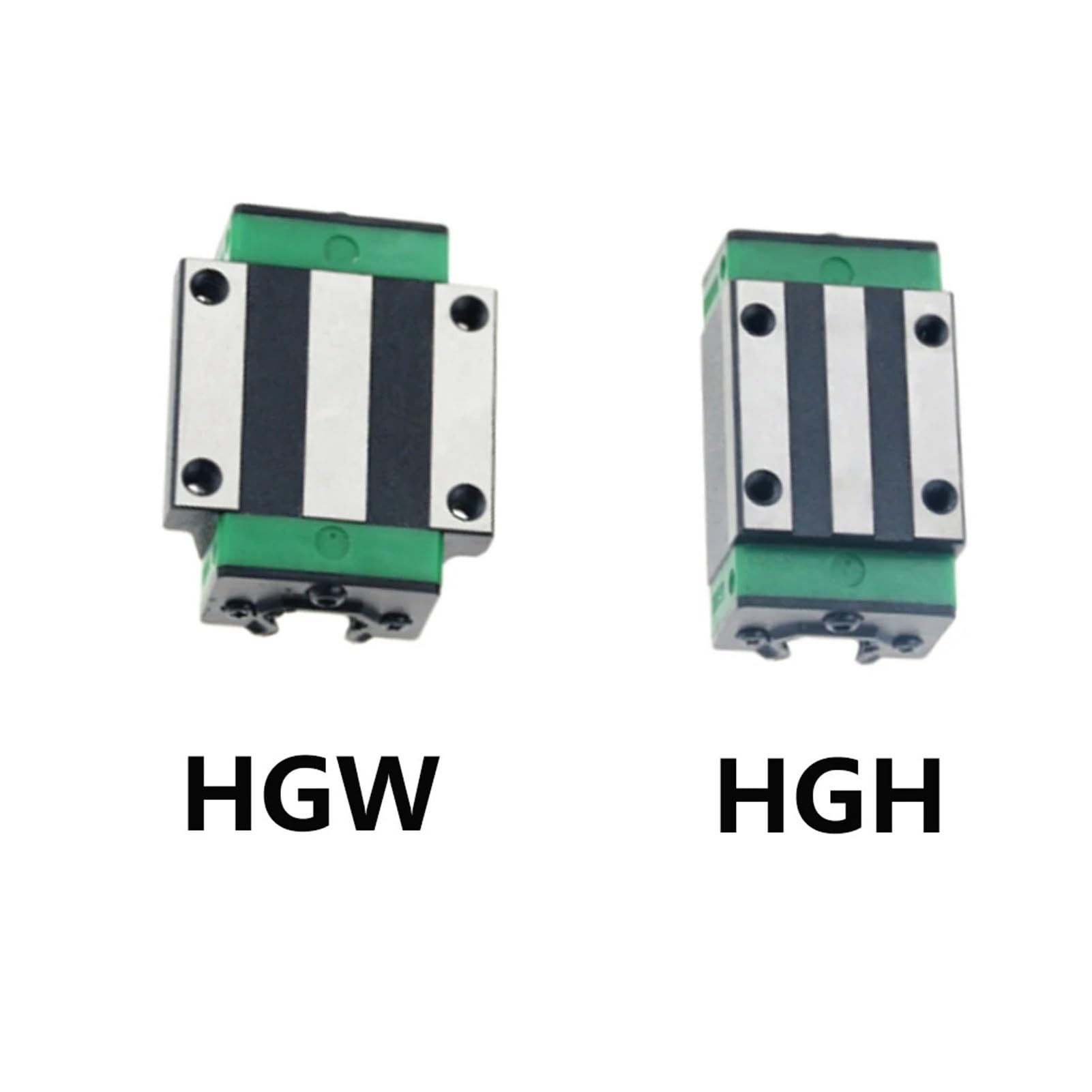 1pc HGH15CA Slider Block HGH HGW HGH20CA HGW25HA HGW30CA Carriage For HGR Linear Guide Rail CNC DIY Parts (Color : HGH25HA Slider)