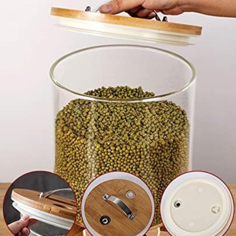米びつ ライスディスペンサー 米入れ 計量カップ付 ライスタンク お米入れ 5L Amazon｜米びつ ライスディスペンサー 米入れ 計量カップ付貯蔵容器