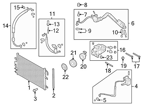 Ford Oem A/C Refrigerant Line Stud W701890s439 Image 10