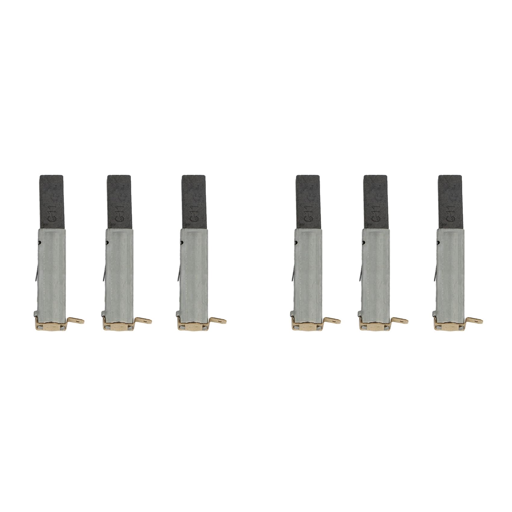 Hndhbfgrt 6Pcs Universal Vacuum Cleaner Motor Carbon Brush for Baiyun Industrial Vacuum Cleaner Accessories BF501