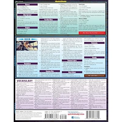 Bar Guide - a Mixology Reference: QuickStudy Laminated Guide