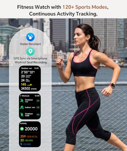 Image of Quican Smart Watches for Women, 1.8 inch Smart Watch for Android Phones /iPhones