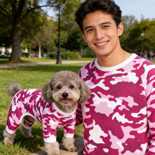 Camisa para perros, talla S, color rojo miniatura 6