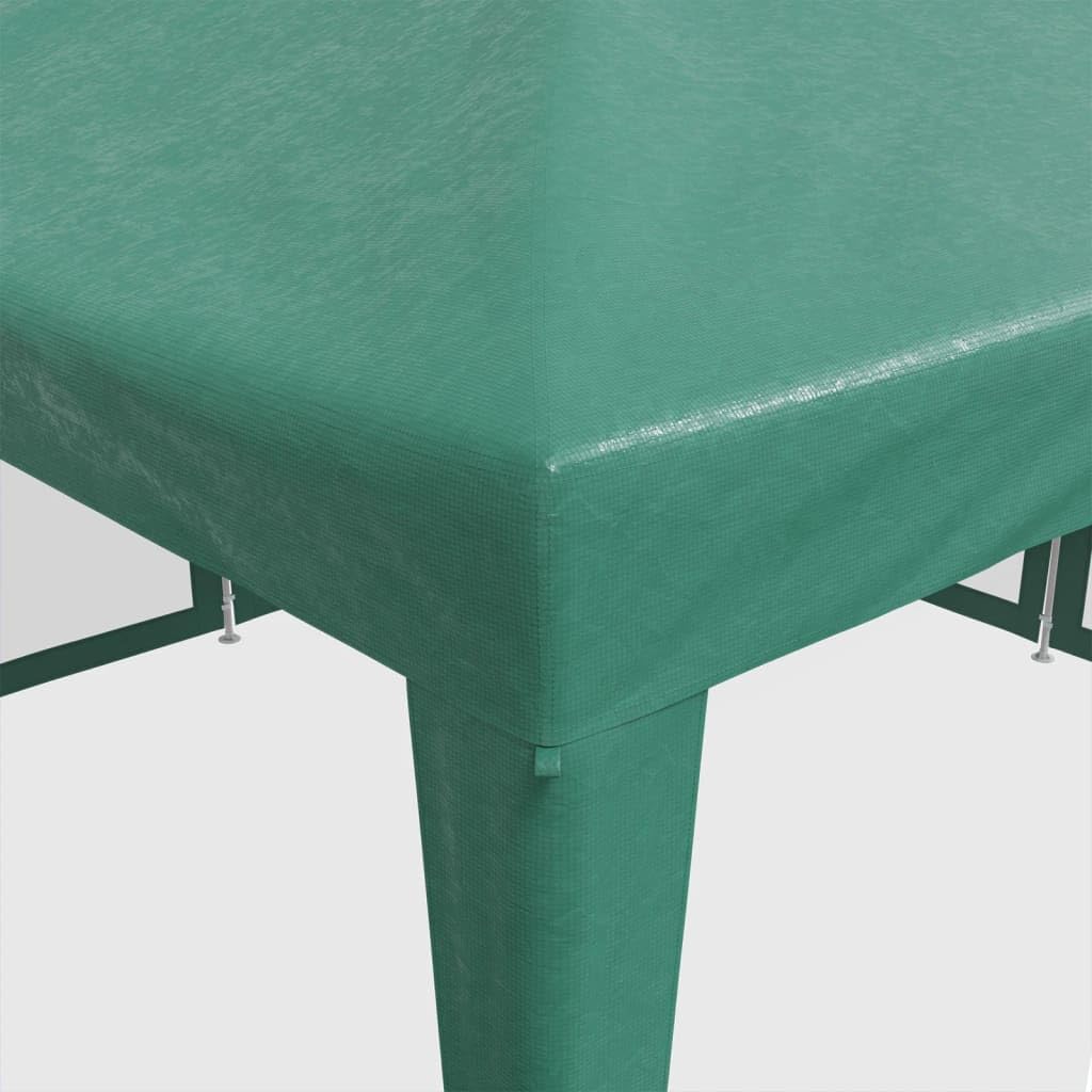 Partyzelt mit 8 Mesh-Wänden & Eisenrahmen, Pavillon mit Wasserdichtes Verdeck & Reißverschlusstür für Grillen Hochzeit, Rot 300 x 898 x 258 cm HDPE