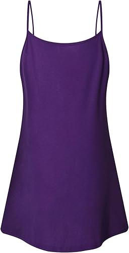 Miniatura 3 de Viracy - Camisola, de tirantes delgados, plisada, con cuello en V y botones, de verano para mujer