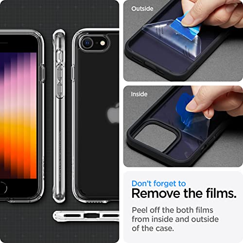 Image of Spigen Ultra Hybrid (Anti-Yellowing PC Back) Designed for iPhone SE 2022 Case /iPhone SE 3 Case 2022 / iPhone SE 2020 Case /iPhone 8 Case /iPhone 7 Case - Frost Clear