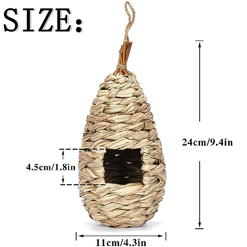 2 Pezzi Casetta per Uccellini, Nido Artificiale