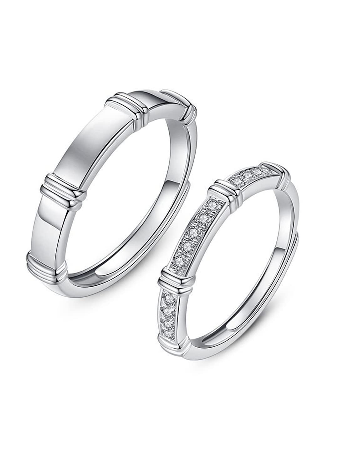 Raajsi by Yellow Chimes 925 Sterling Silver Rings for Women & Girls Pure Silver Adjustable Couple Rings Birthday Gift for Girls & Boys |With Certificate of Authenticity & 925 Stamp (B0BCZ22RXK) Amazon Price History, Amazon Price Tracker