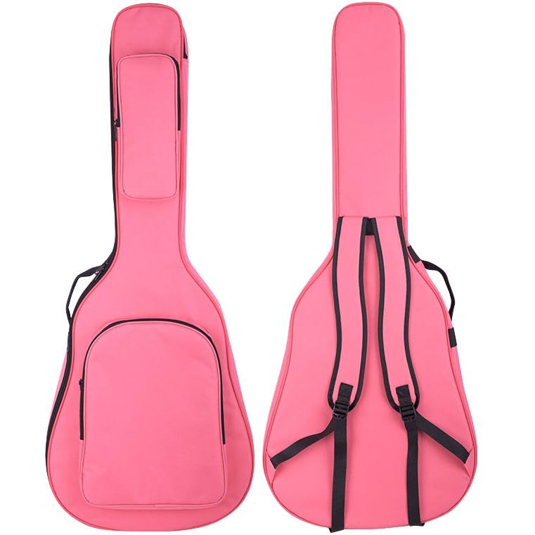 Zoundhouse AMD Gigbag CG34 Guitare de concert 3/4 Rose 12 mm, rose bonbon, Moderne