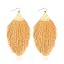 Feather Fringe - Light Mustard