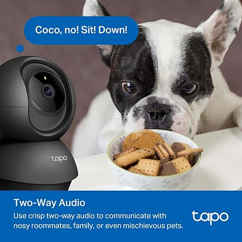 Tapo C201 360° 2MP 1080p Full HD Pan/Tilt Home Security Wi-Fi Smart Camera| Alexa Enabled| 2-Way Audio| Night Vision| Motion Detection| Sound and... - Image 7