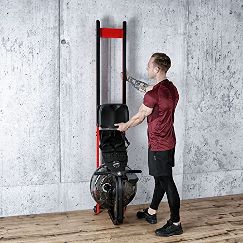 FUEL FITNESS Rudergerät RG700 by Fluid Rower, Wasserrudergerät für Zuhause mit 4-Fach regulierbaren Widerstand… – Bild 5