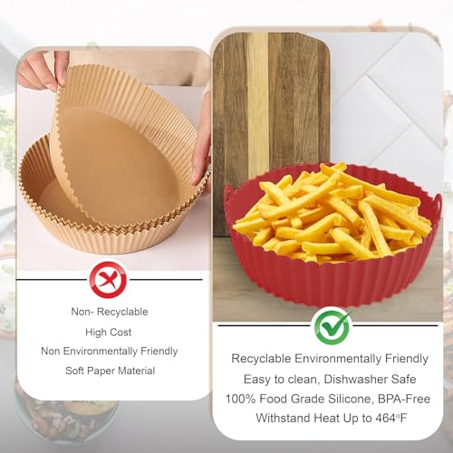 Image of Silicon air fryer tray (P2)