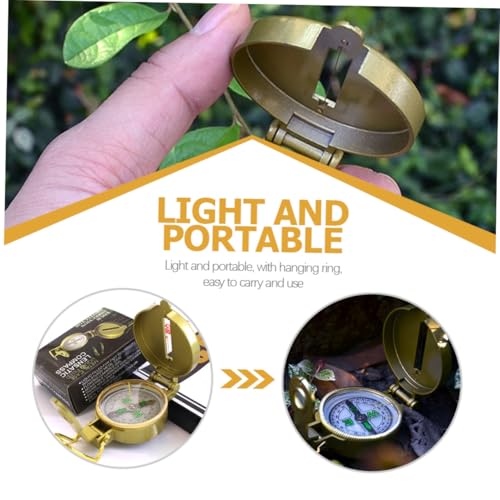 Brújula portátil pequeña para camping CHILDWEET miniatura 7