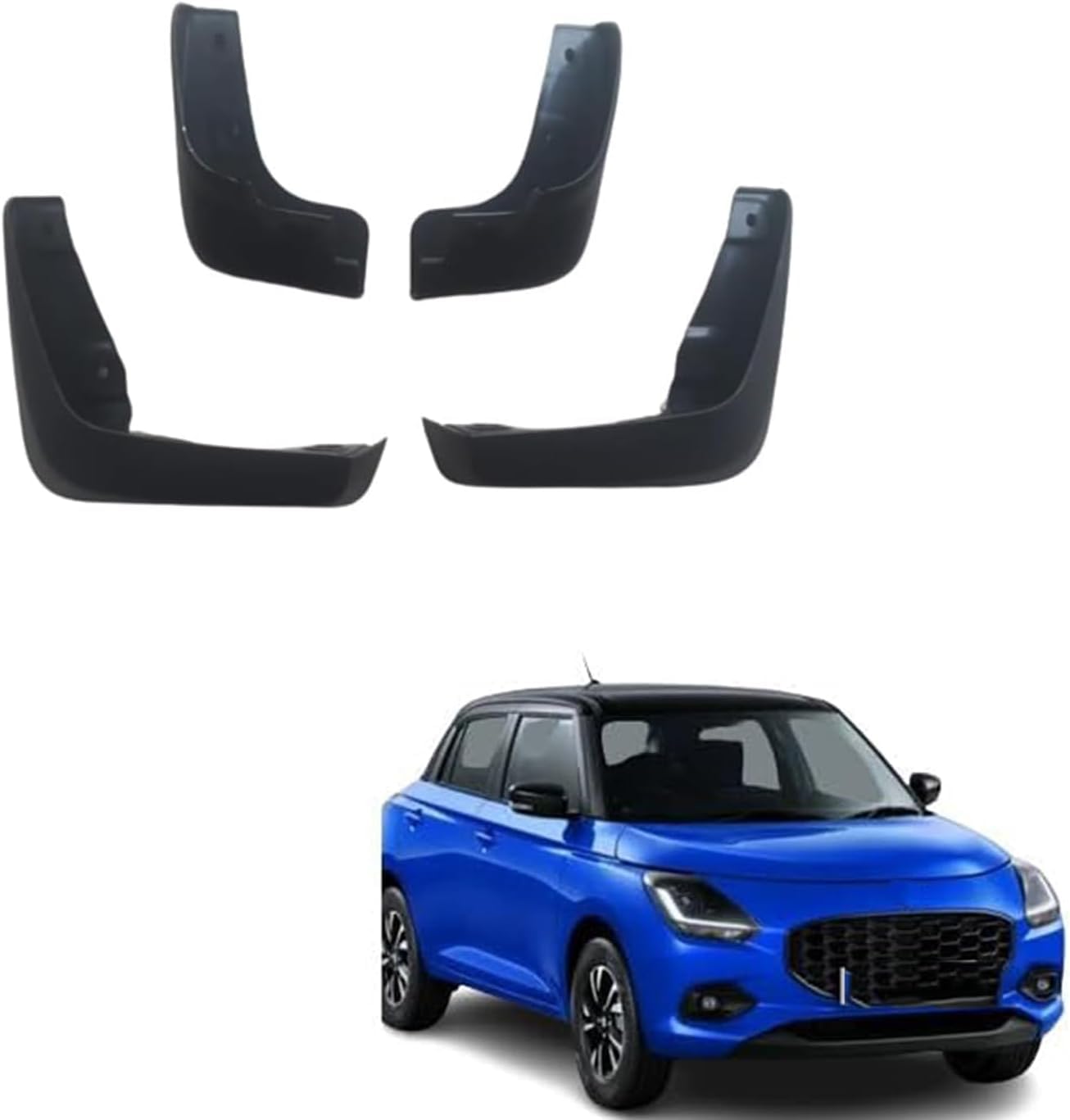 ZanLIn Car mudguard suitable for Suzuki Swift 2024, Mud Flaps Splash Guards Replacement Decorative Mudguard Wheel Baffle Protection