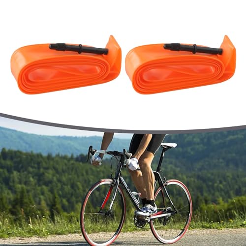 FUANA Paquete de 2 tubos interiores ultraligeros para bicicleta de carretera 700 x 18-32 C para válvula Presta de 45/65/85 mm, 28 g, compatible con kit de reparación de bicicletas TPV