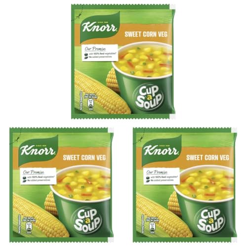 Image of Knorr Instant Sweet Corn Cup A Soup 9.5g / 10g (Weight May Vary) (Pack of 3)