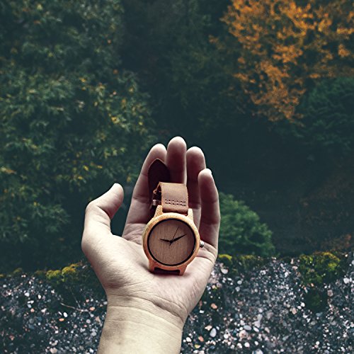 CUCOL in legno di bambù, in vera pelle per