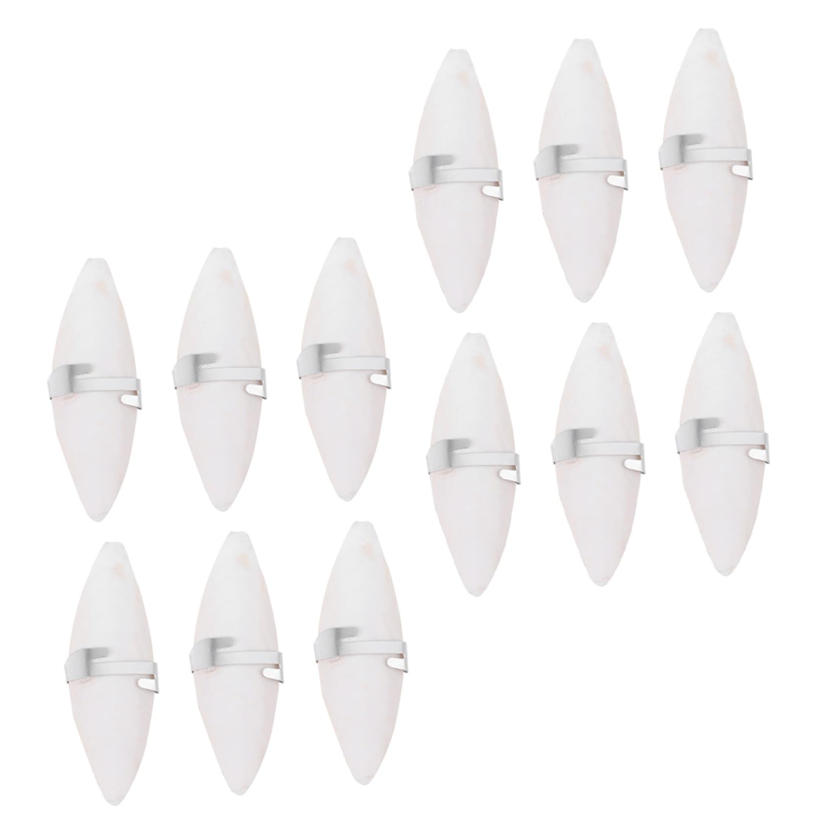 VICASKY 36 Ensembles Lot de Seiche à Mâcher pour Perroquets et Petits Animaux Jouets de Dentition avec Support Métallique Complément Calcium pour Becs et Dents Fixation Facile Cage