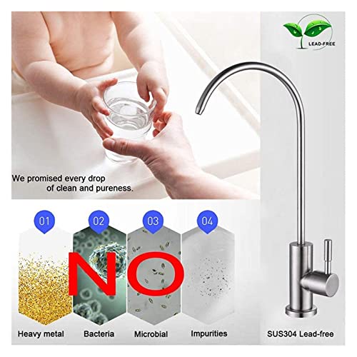 Robinet de cuisine en acier inoxydable pour filtrer l'eau du robinet - 5