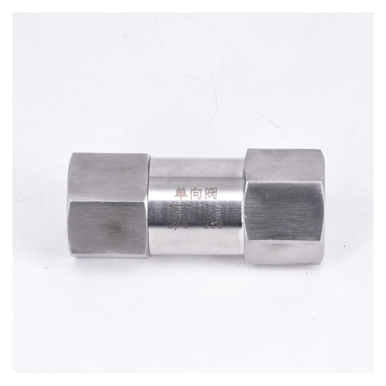 Culnflun Rückschlagventil Edelstahl - 1/4 Zoll BSPP, Innengewinde, Rostfrei