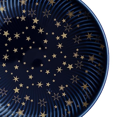 Porcelain-Arc-Blue-Stars-Set-of-6-Appetizer-Plates