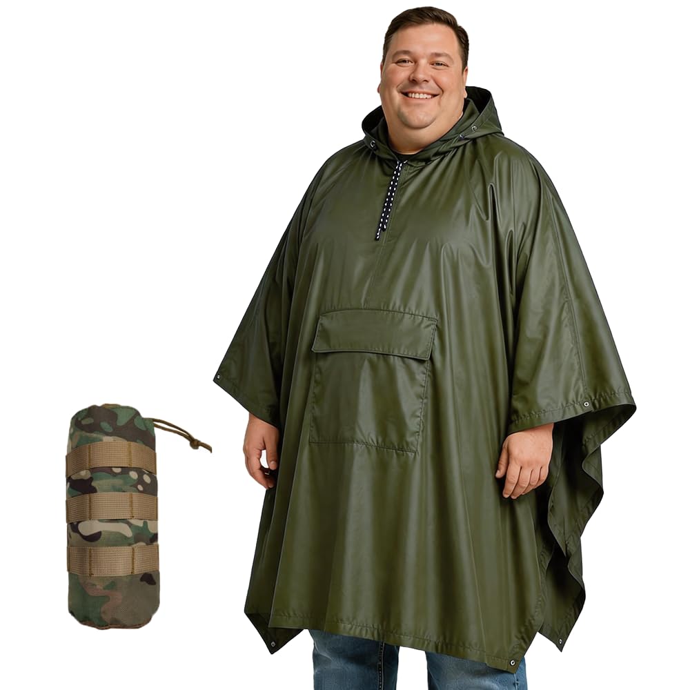 Urby Plus Size Adult Rain Poncho