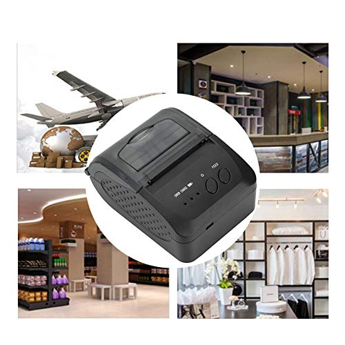 Bluetooth thermische printer, mini 1 tot 8 printer mini 1 tot 8 met Bluetooth + USB + seriële interface - Image 8
