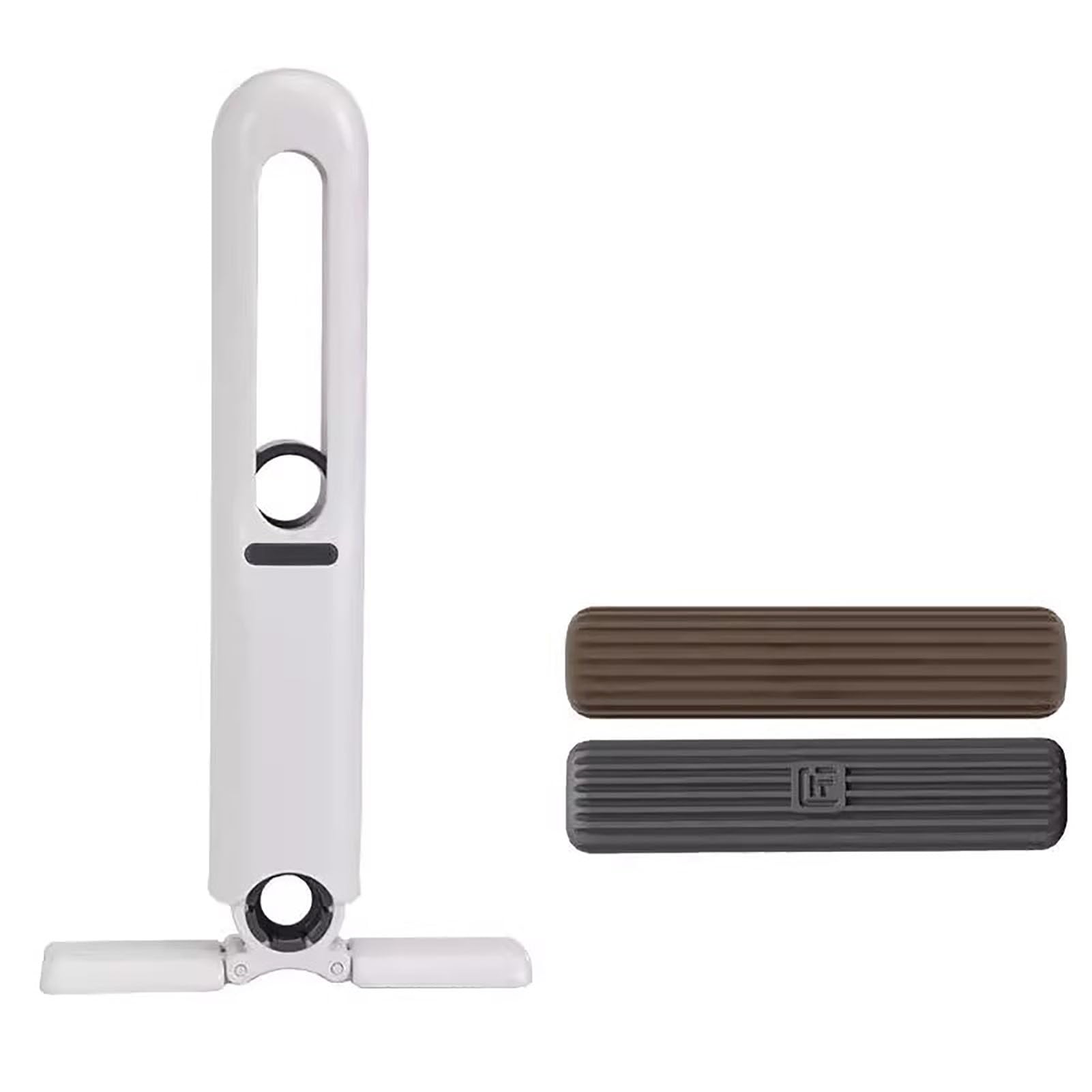 Mini Fregona Autoescurrible Portátil, Pequeña Fregona Giratoria con Esponja Súper Absorbente Reemplazable, para Baño, Cocina, Encimera, Paredes, Vidrio, Espejo, Suelo,B,Two Heads