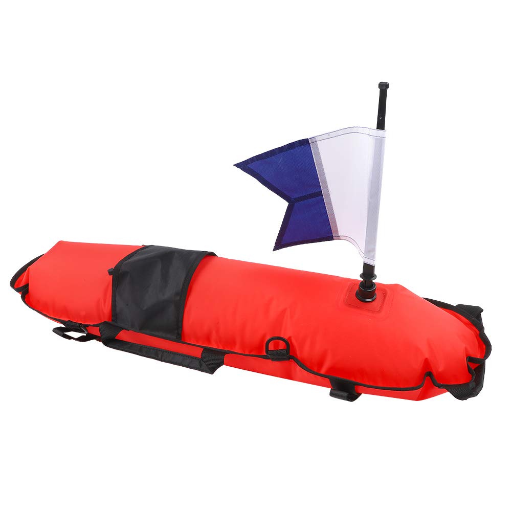 Gavigain Scuba Diving Buoy Marker with HIGH Visibility for Underwater Safety Divers (Red)