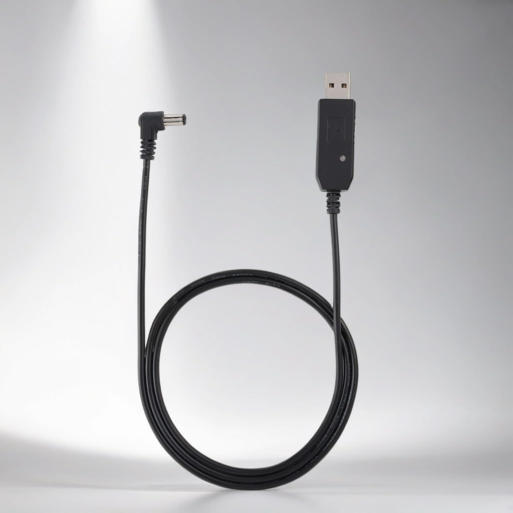 Two Way Radio USB Charger (9 10.8V) Transformer Cable for 5R 82 BF F8HP 9R Plus for Charger Adapter PC Car USB Port
