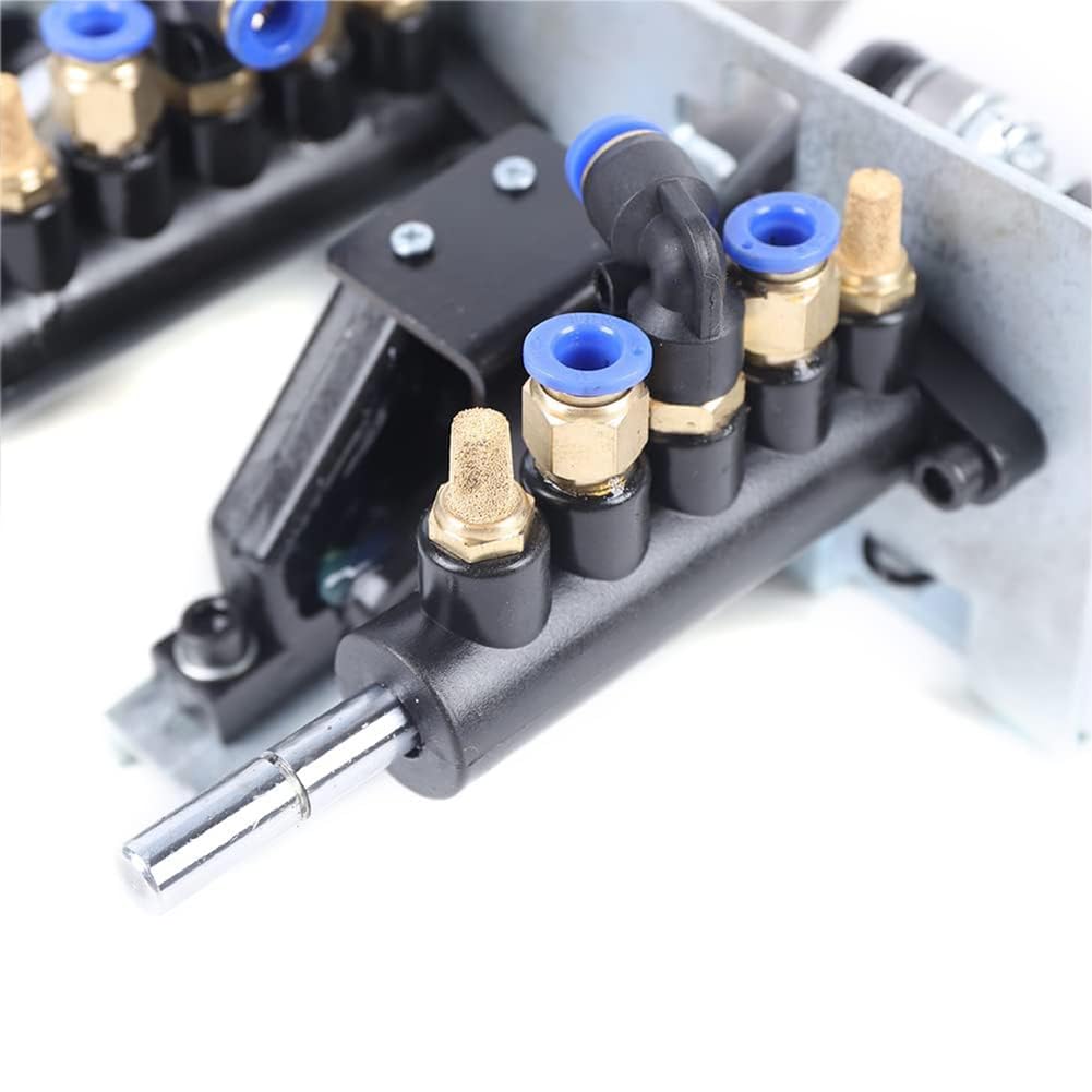 3 Pedales Neumática Máquina Desmontadora De Neumáticos Válvula De Control De Aire, Marco De Aleación Pedal De Control Válvula Desmontadora De Neumáticos, Tubo De 8mm